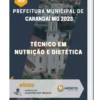 Apostila Técnico em Nutrição e Dietética Prefeitura de Carandaí MG 2023
