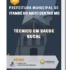 Apostila Técnico em Saúde Bucal Prefeitura de Itambé do Mato Dentro MG 2023
