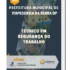 Apostila Técnico em Segurança do Trabalho Prefeitura de Itapecerica da Serra SP 2023
