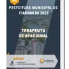 Apostila Terapeuta Ocupacional Prefeitura de Itabuna BA 2023