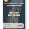Apostila Terapeuta Ocupacional Prefeitura de Brodowski SP 2023