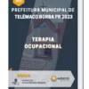 Apostila Terapia Ocupacional Prefeitura de Telêmaco Borba PR 2023
