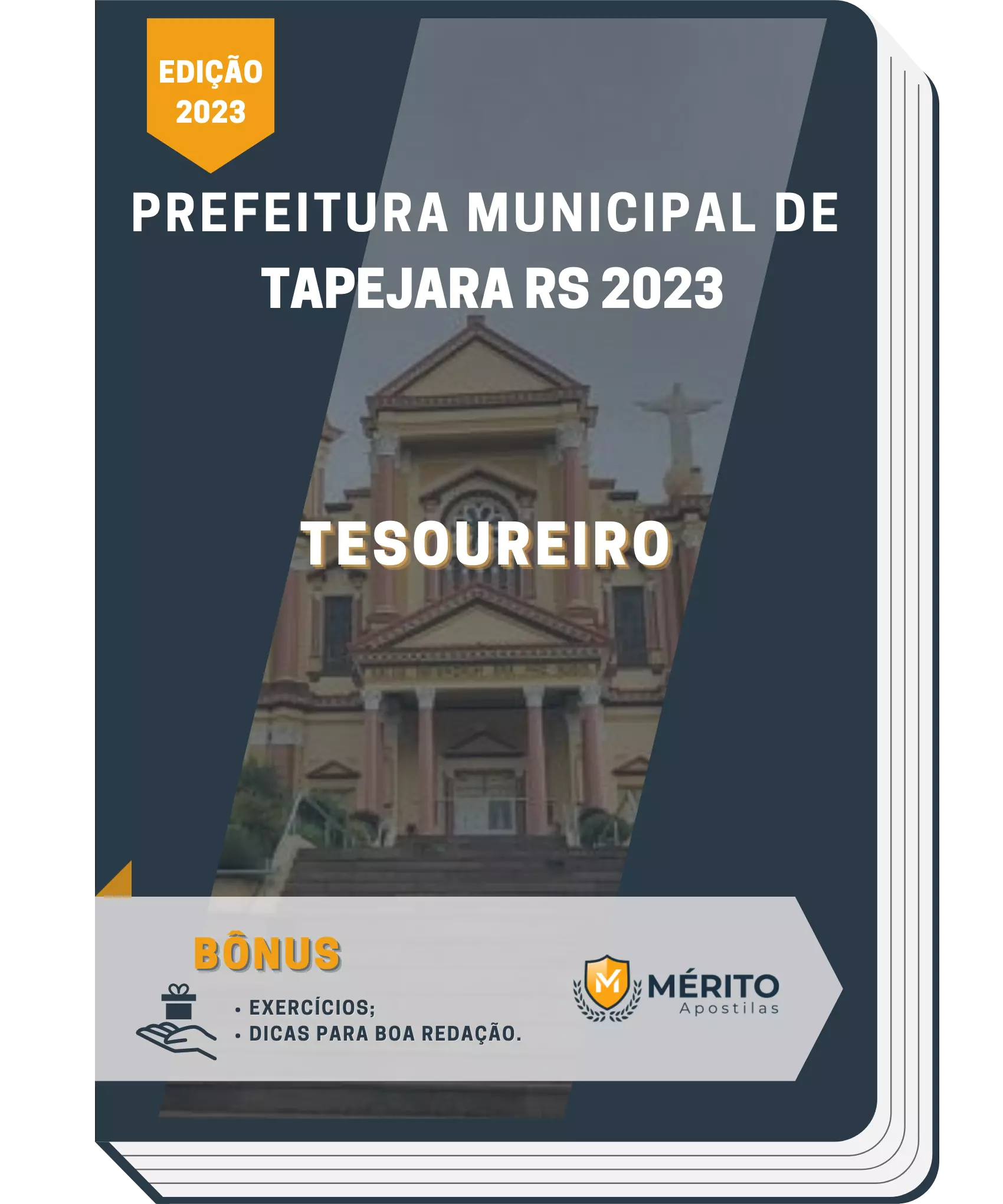 Apostila Tesoureiro Prefeitura de Tapejara RS 2023