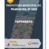 Apostila Topografo Prefeitura de Pilar do Sul SP 2023