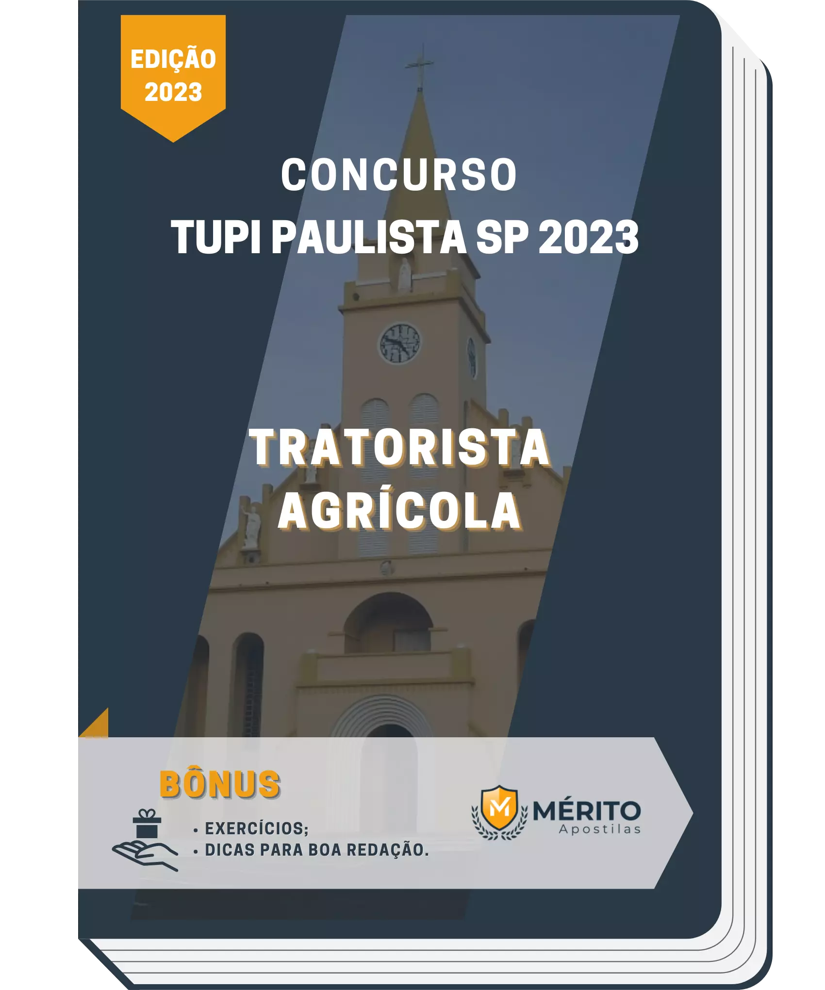 Apostila Tratorista Agrícola Concurso de Tupi Paulista SP 2023