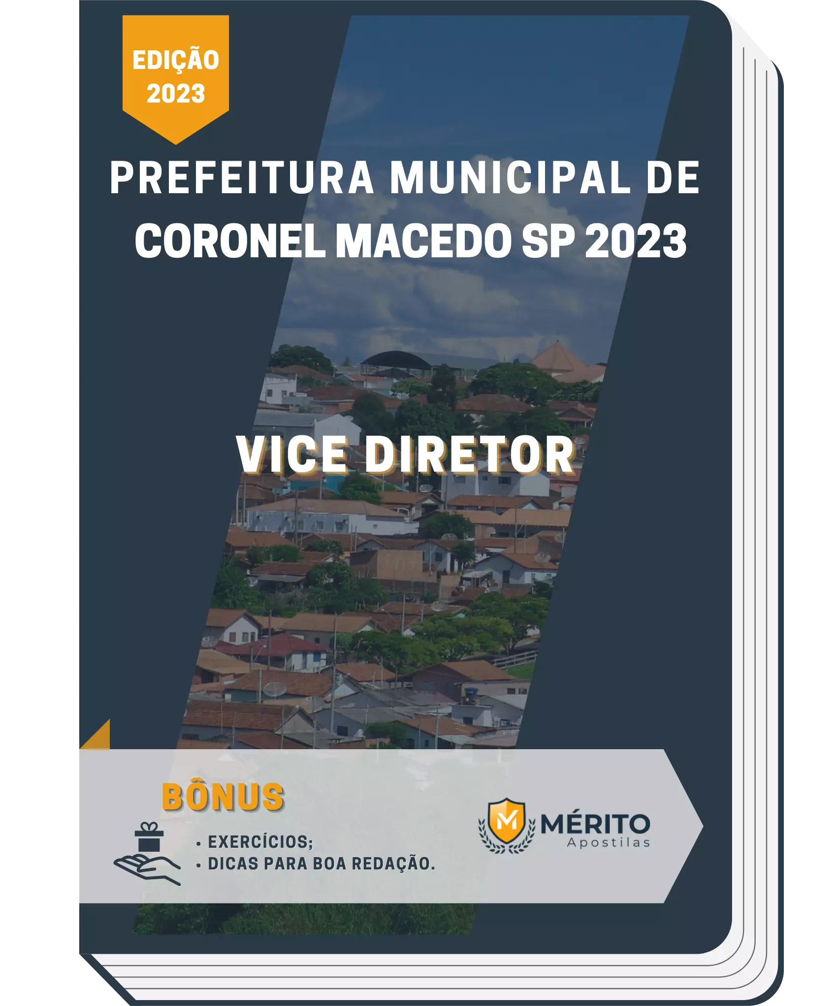 Apostila Vice Diretor Prefeitura de Coronel Macedo SP 2023