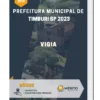 Apostila Vigia Prefeitura de Timburi SP 2023