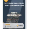 Apostila Agente Administrativo Prefeitura de Santa Terezinha SC 2023