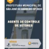 Apostila Agente de controle de Vetores Prefeitura de São José do Barreiro SP 2023