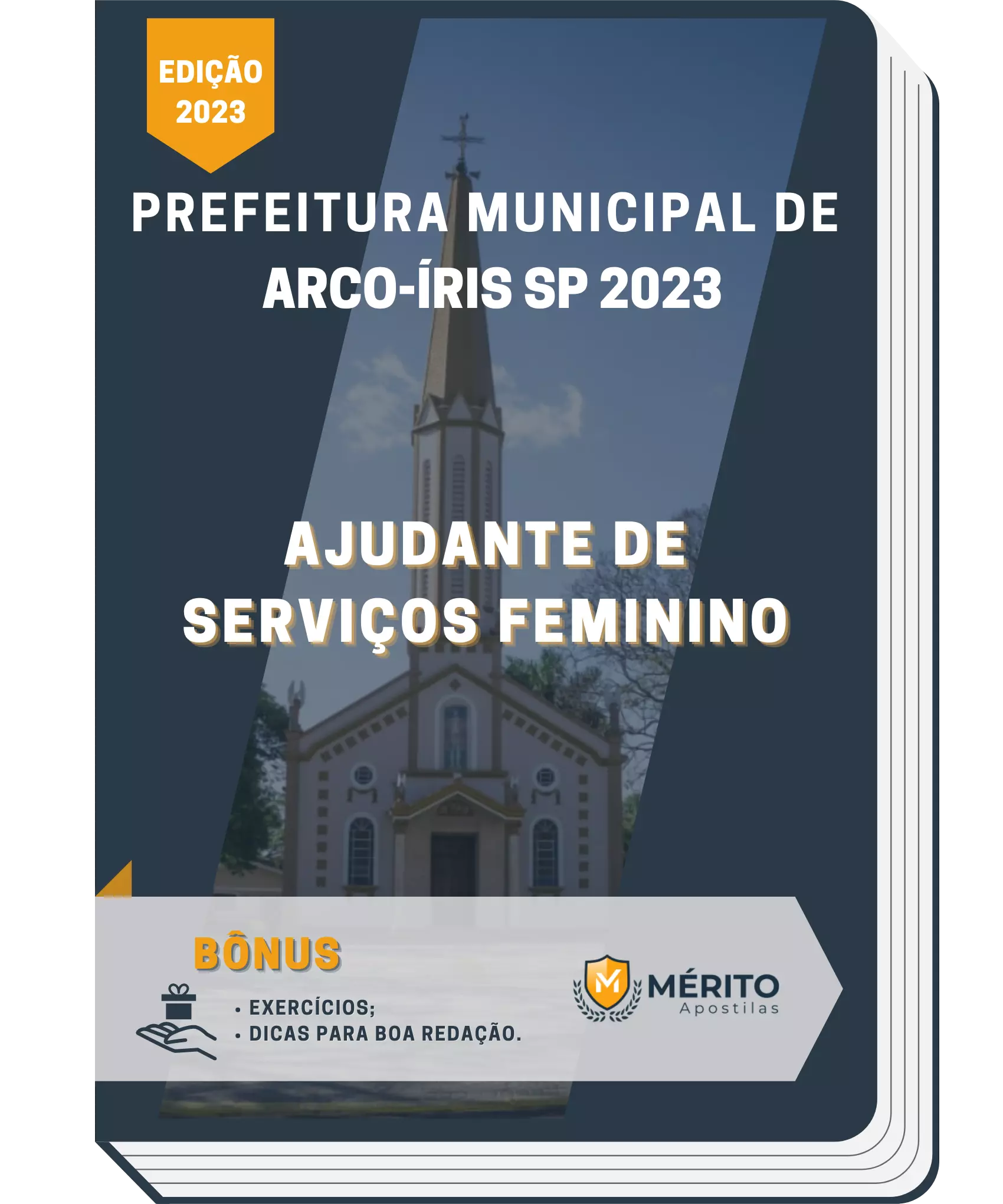 Apostila Ajudante de Serviços Feminino Prefeitura de Arco Íris SP 2023