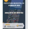 Apostila Analista de Gestão Prefeitura de Atibaia SP 2023