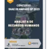 Apostila Analista de Recursos Humanos Concurso SAAE de Amparo SP 2023