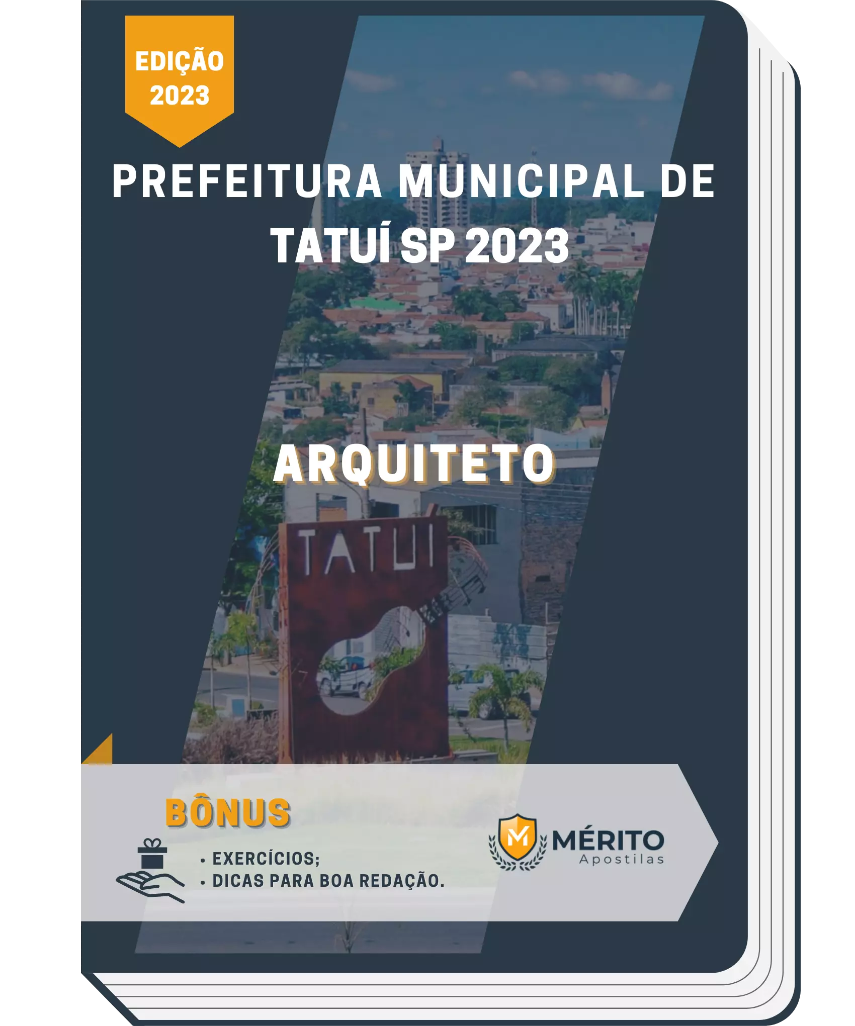 Apostila Arquiteto Prefeitura de Tatuí SP 2023