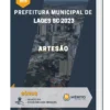 Apostila Artesão Prefeitura de Lages SC 2023