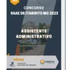 Apostila Assistente Administrativo Concurso SAAE de Itabirito MG 2023