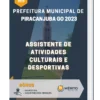 Apostila Assistente De Atividades Culturais E Desportivas Prefeitura de Piracanjuba GO 2023