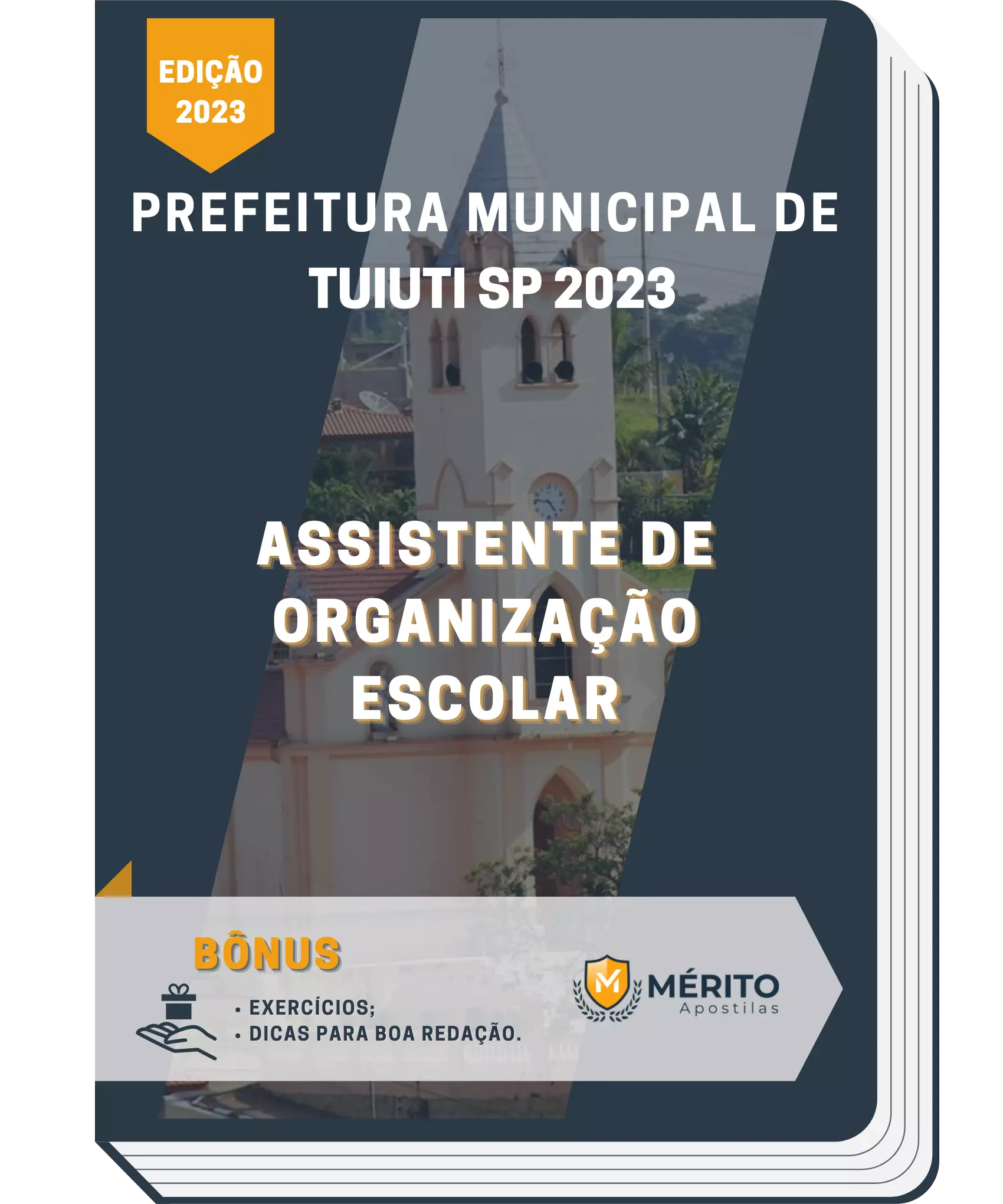 Apostila Assistente De Organização Escolar Prefeitura de Tuiuti SP 2023