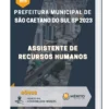 Apostila Assistente De Recursos Humanos Prefeitura de São Caetano do Sul SP 2023