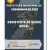 Apostila Assistente De Saúde Bucal Prefeitura de Carinhanha BA 2023