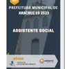 Apostila Assistente Social Prefeitura de Aracruz ES 2023
