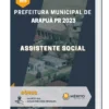 Apostila Assistente Social Prefeitura de Arapuã PR 2023