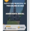Apostila Assistente Social Prefeitura de Piracanjuba GO 2023