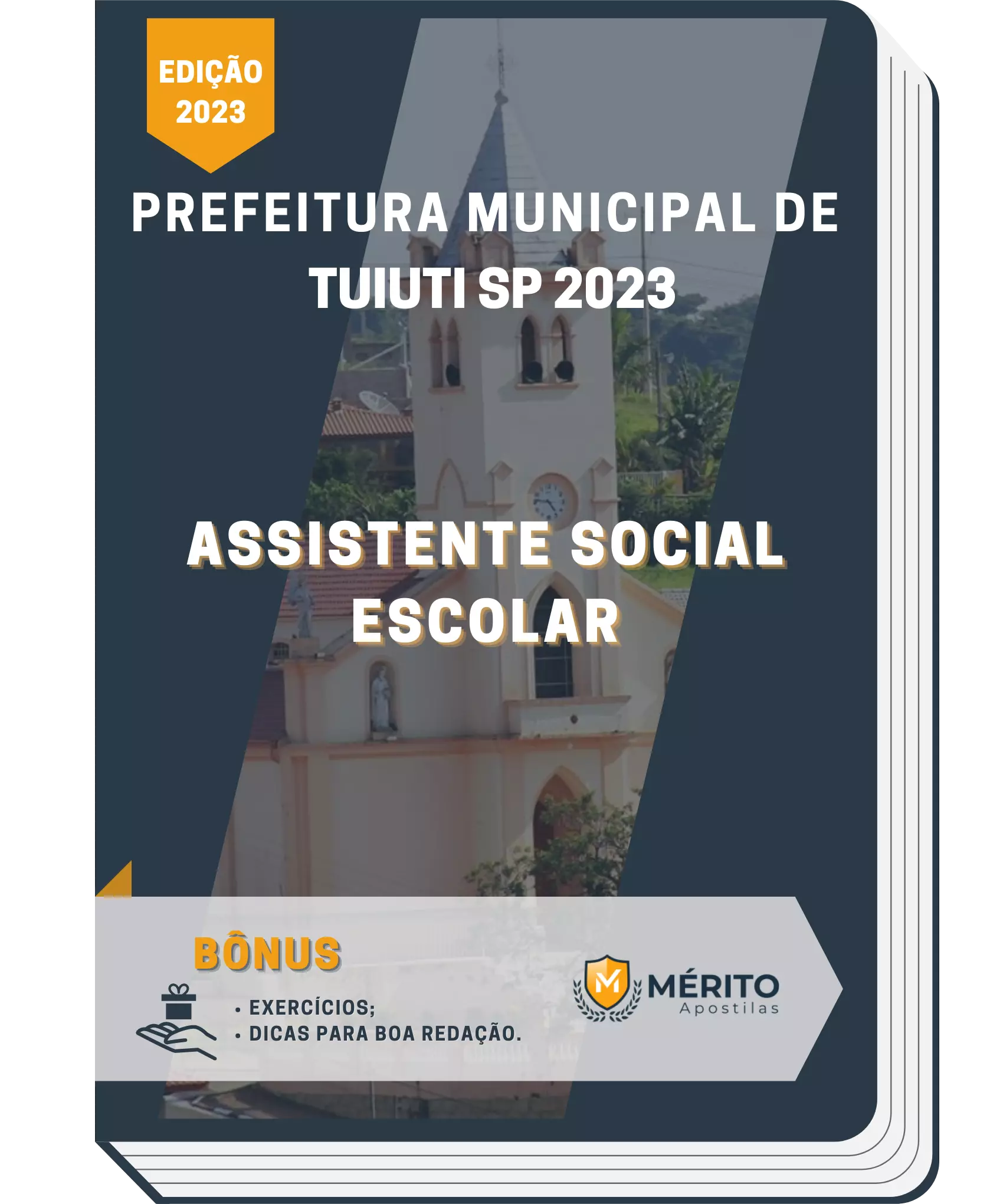 Apostila Assistente Social Escolar Prefeitura de Tuiuti SP 2023