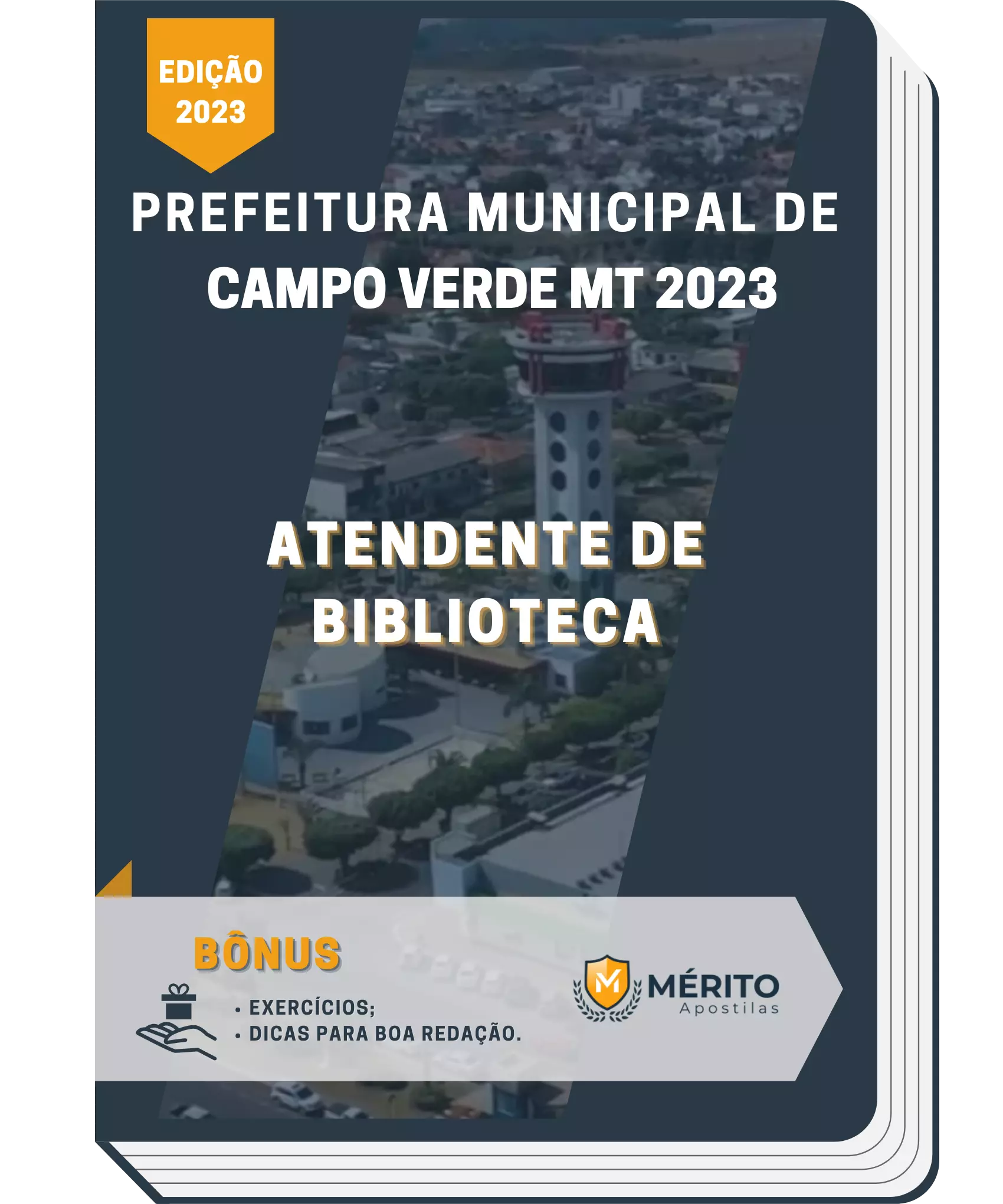 Apostila Atendente de Biblioteca Prefeitura de Campo Verde MT 2023