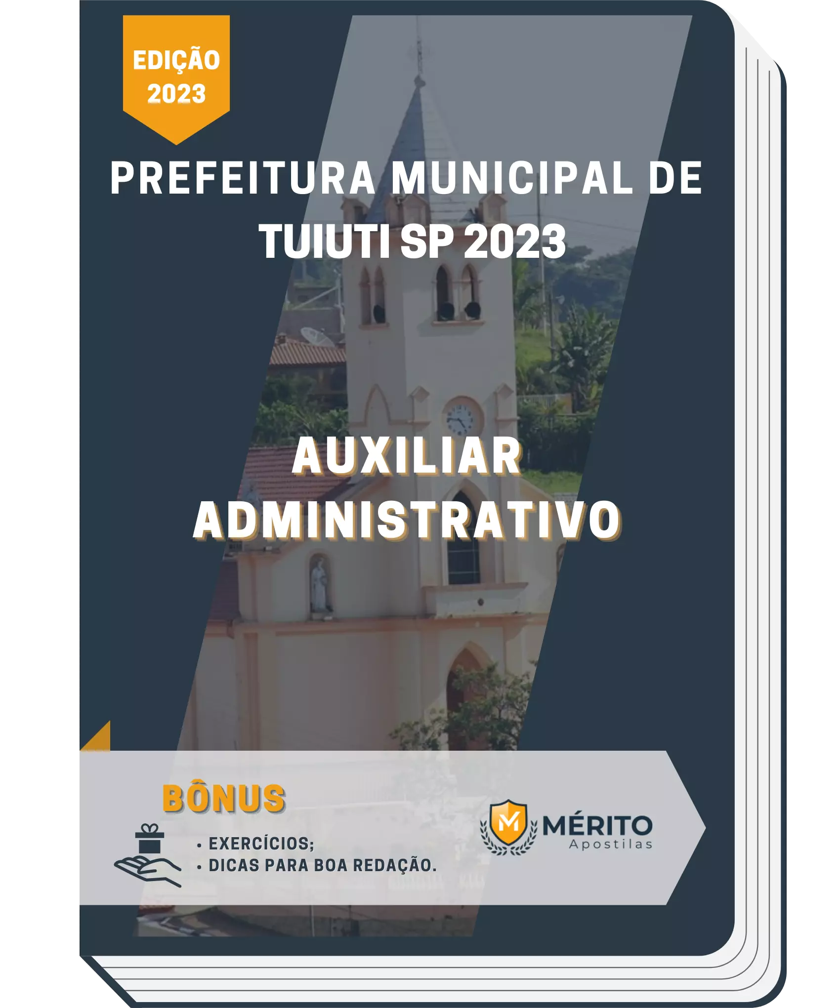 Apostila Auxiliar Administrativo Prefeitura de Tuiuti SP 2023