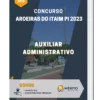Apostila Auxiliar Administrativo Concurso Aroeiras do Itaim PI 2023