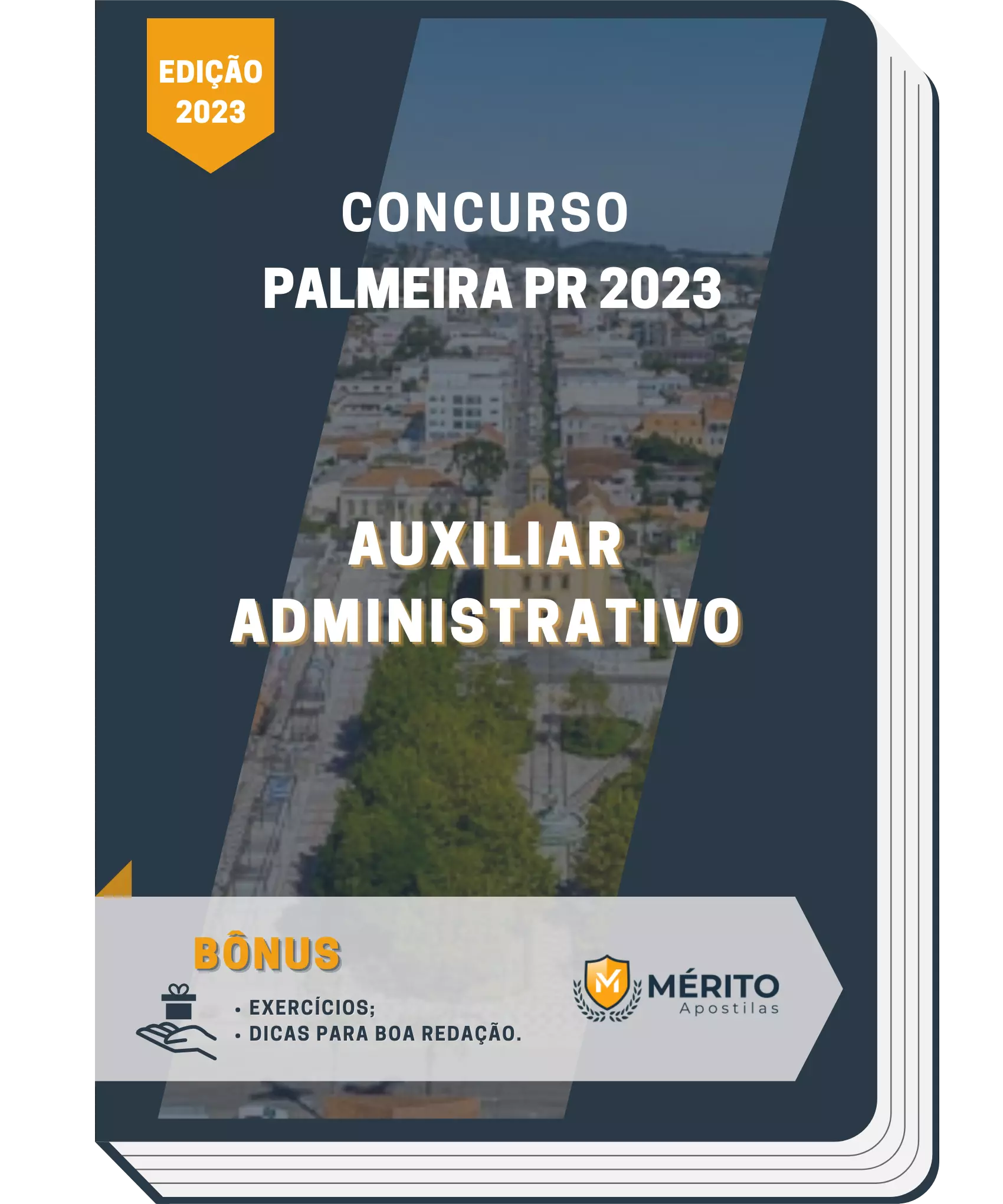 Apostila Auxiliar Administrativo Concurso de Palmeira PR 2023