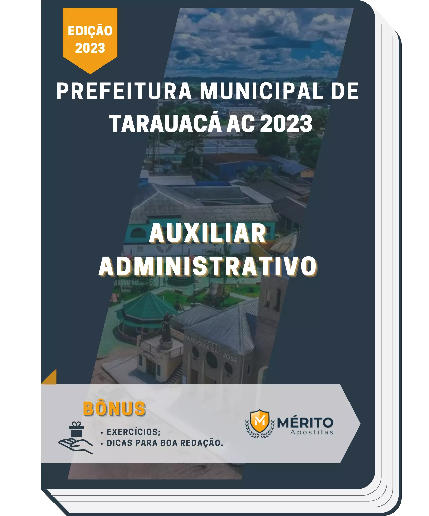 Apostila Auxiliar Administrativo Prefeitura de Tarauacá AC 2023