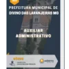 Apostila Auxiliar Administrativo Prefeitura de Divino das Laranjeiras MG 2023