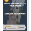 Apostila Auxiliar De Compras Prefeitura de Tuiuti SP 2023