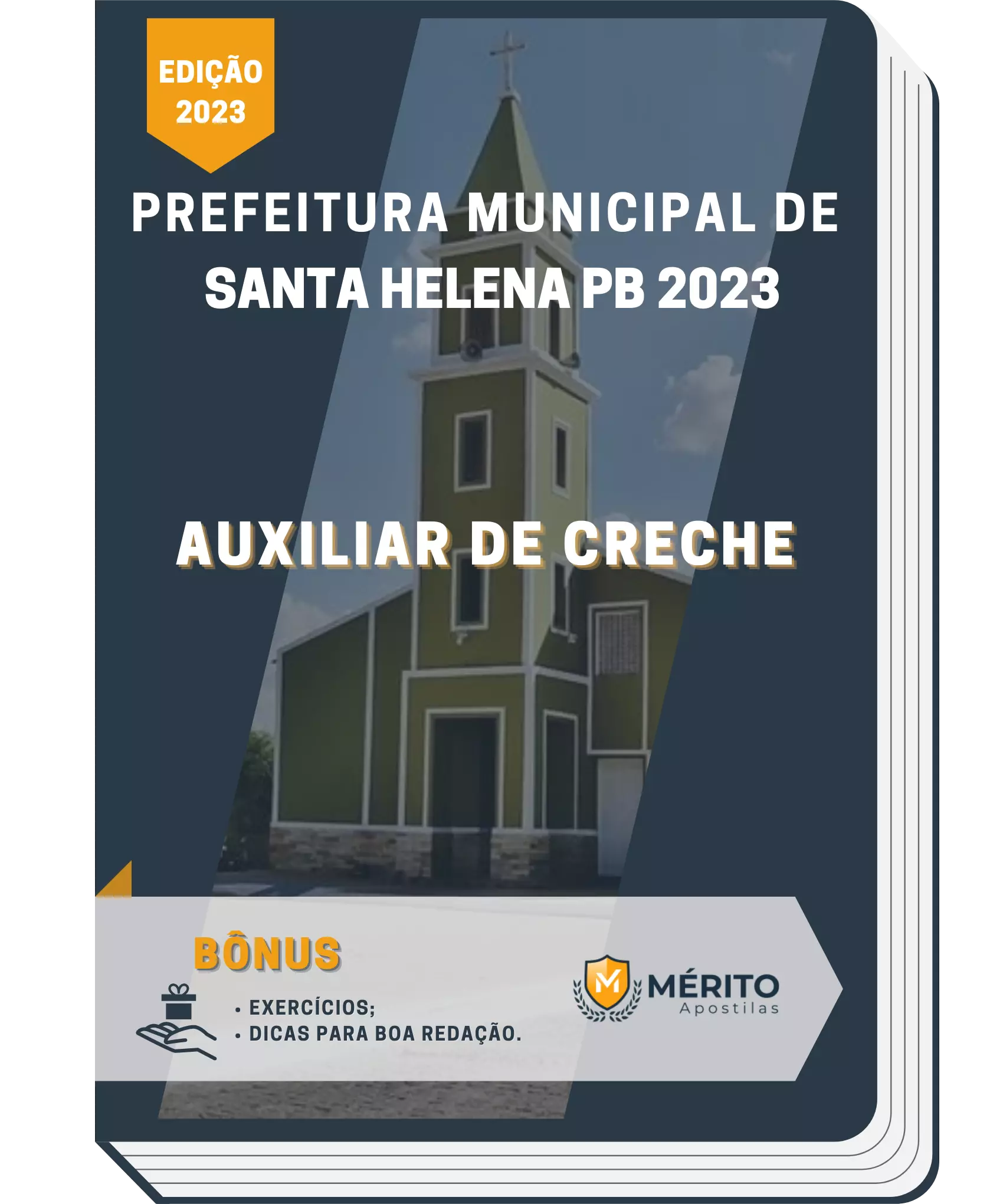 Apostila Auxiliar De Creche Prefeitura de Santa Helena PB 2023