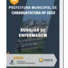Apostila Auxiliar De Enfermagem Prefeitura de Caraguatatuba SP 2023