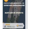 Apostila Auxiliar De Escrita Prefeitura de Divino das Laranjeiras MG 2023
