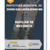 Apostila Auxiliar De Mecânica Prefeitura de Divino das Laranjeiras MG 2023