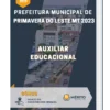 Apostila Auxiliar Educacional Prefeitura de Primavera do Leste MT 2023