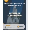 Apostila Auxiliar de Almoxarifado Prefeitura de Coluna MG 2023