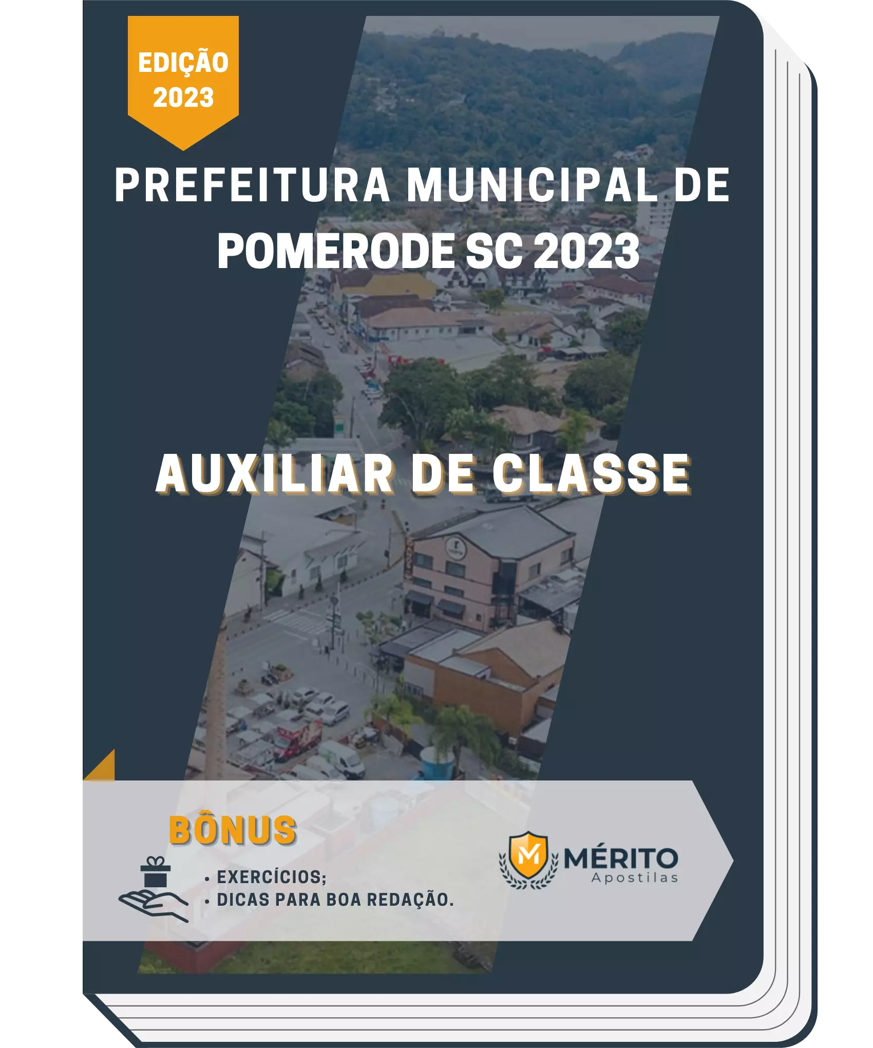 Apostila Auxiliar de Classe Prefeitura de Pomerode SC 2023