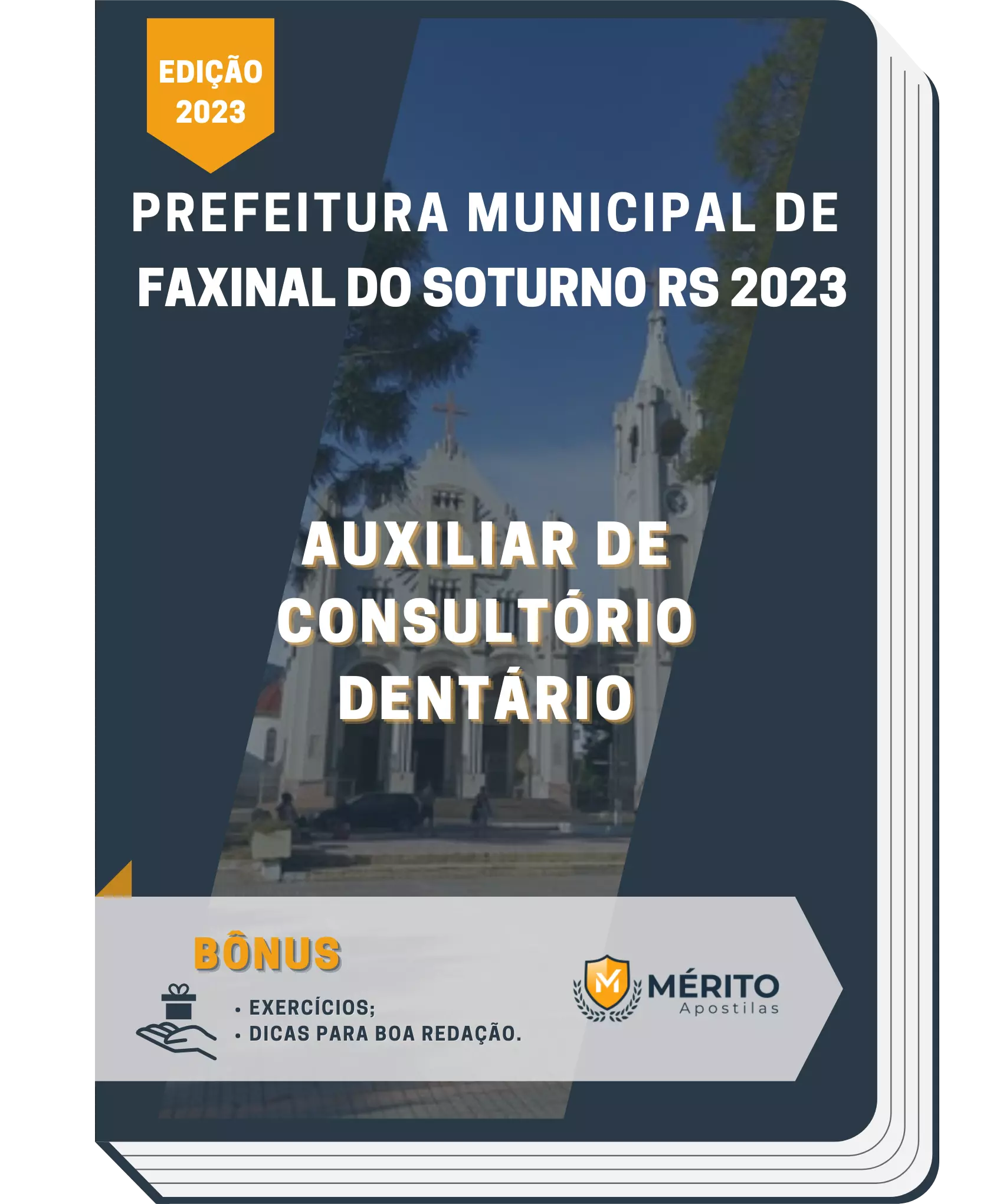 Apostila Auxiliar de Consultório Dentário Prefeitura de Faxinal do Soturno RS 2023