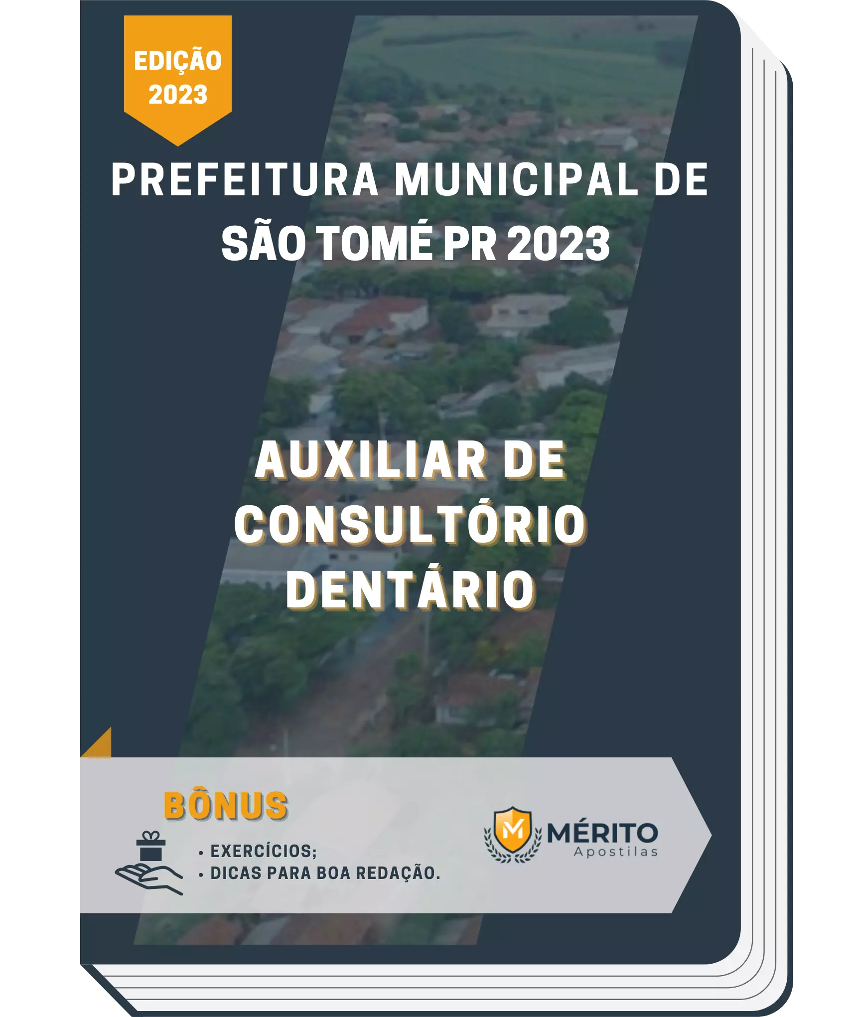 Apostila Auxiliar de Consultório Dentário Prefeitura de São Tomé PR 2023