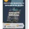 Apostila Auxiliar de Disciplina Prefeitura de Sapucaia do Sul RS 2023