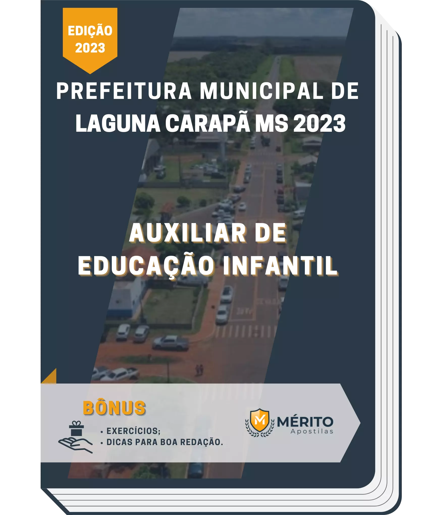 Apostila Auxiliar de Educação Infantil Prefeitura de Laguna Carapã MS 2023