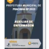 Apostila Auxiliar de Enfermagem Prefeitura de Pracinha SP 2023