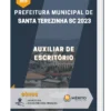 Apostila Auxiliar de Escritório Prefeitura de Santa Terezinha SC 2023