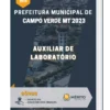 Apostila Auxiliar de Laboratório Prefeitura de Campo Verde MT 2023