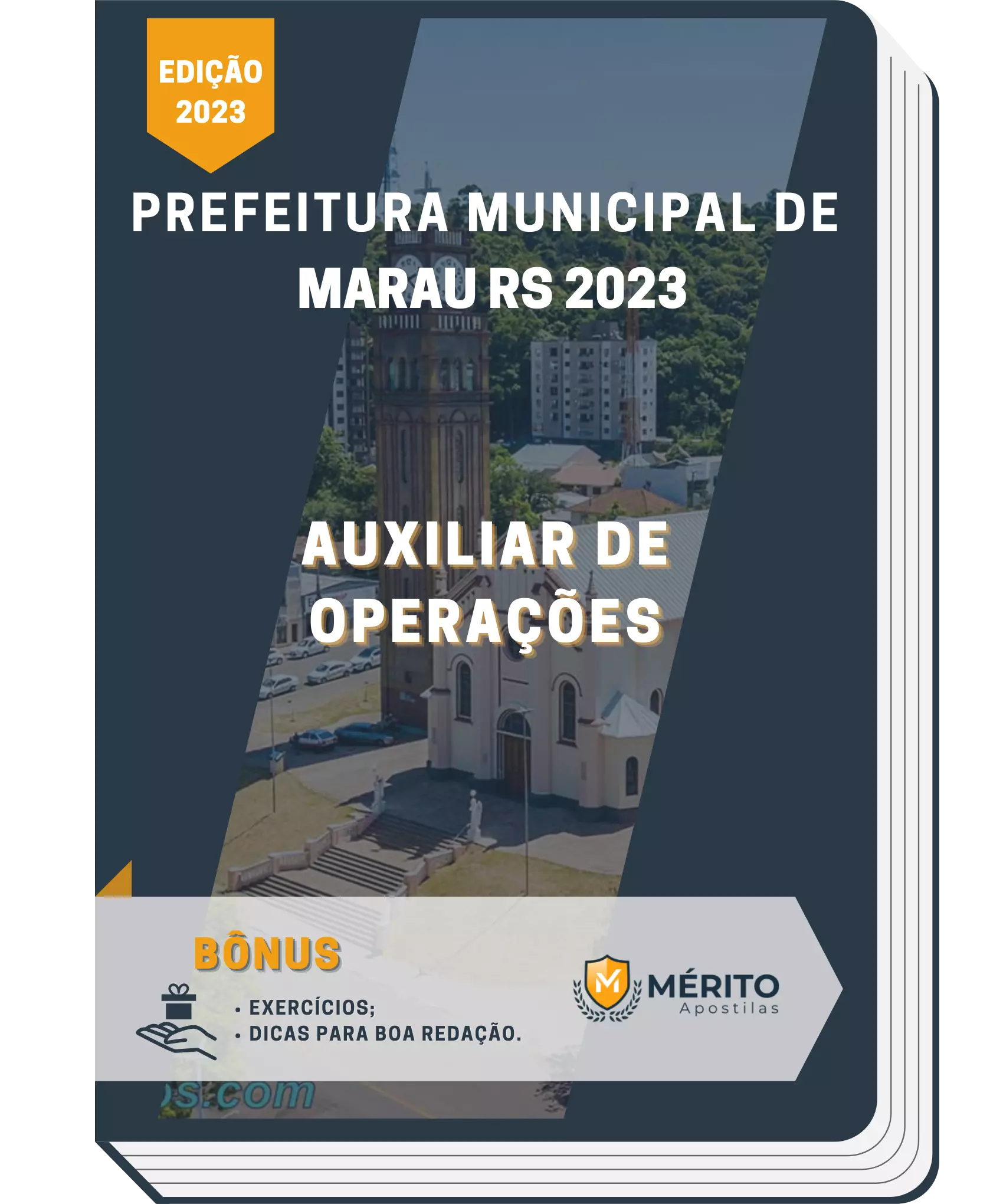 Apostila Auxiliar de Operações Prefeitura de Marau RS 2023