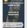 Apostila Auxiliar de Secretaria Prefeitura de Passos MG 2023